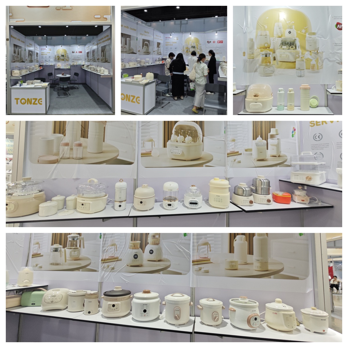 TONZE Unveils Advanced Baby Feeding Innovations at KIND+JUGEND ASEAN Expo in Bangkok