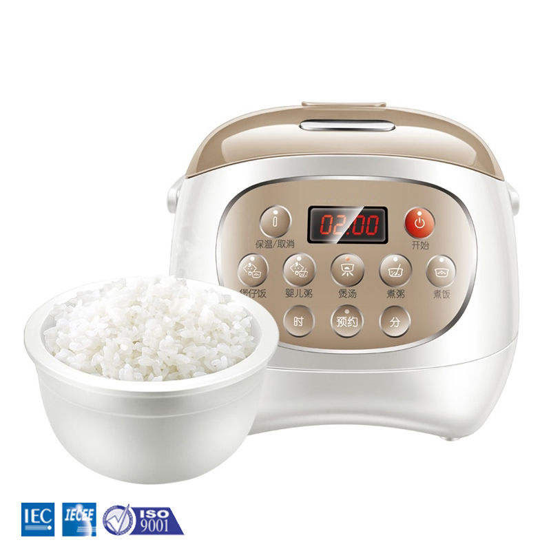 Mini Cuiseur à Riz électrique 1,8L Multifonction - Cuisson Vapeur, Mijotage, Revêtement Antiadhésif - 3