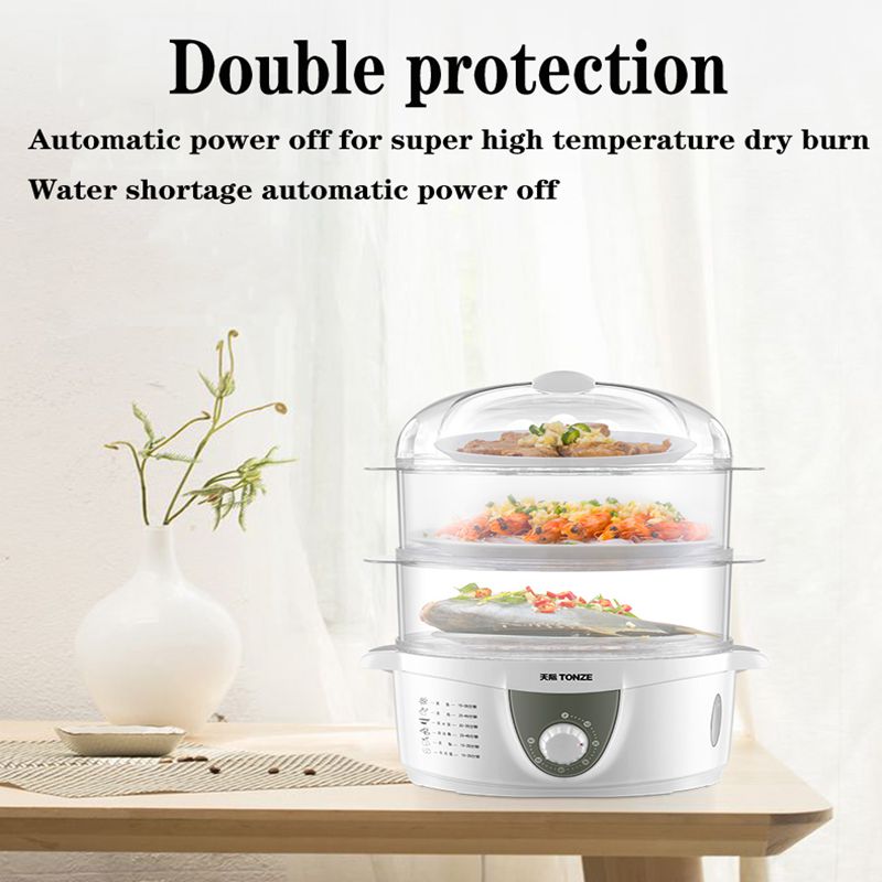TONZE Electric Food steamer (11)